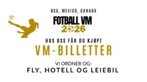 Billetter til fotball vm 2026